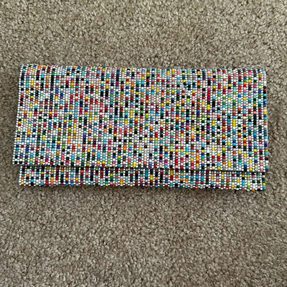 Aqua shoulder bag